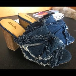 MÍA knotted denim miles from forever 21, neverworn
